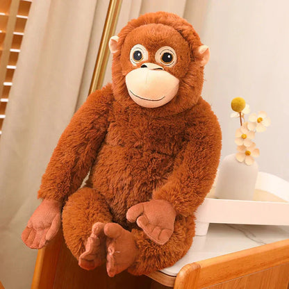 Cuddly Soft Monkey Stuffed Animal Toy