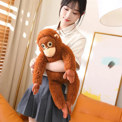 Cuddly Soft Monkey Stuffed Animal Toy
