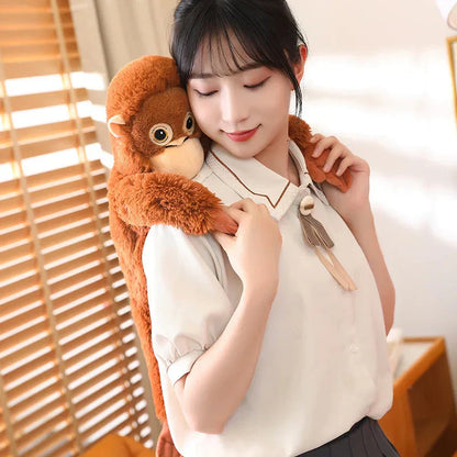 Cuddly Soft Monkey Stuffed Animal Toy