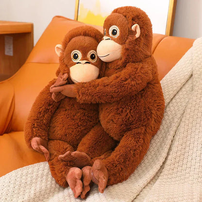 Cuddly Soft Monkey Stuffed Animal Toy