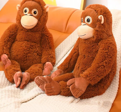 Cuddly Soft Monkey Stuffed Animal Toy