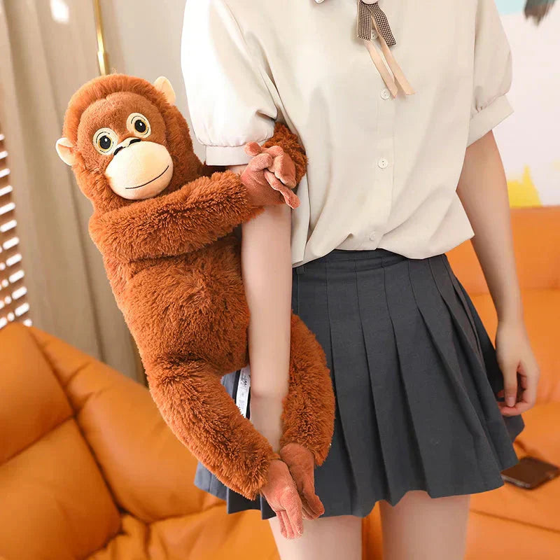 Cuddly Soft Monkey Stuffed Animal Toy