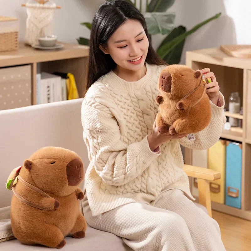 Adorable Fun Food Shaped Plush Backpack Toy
