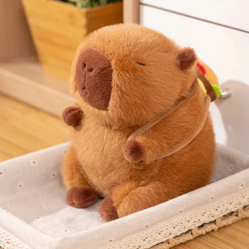 Adorable Fun Food Shaped Plush Backpack Toy