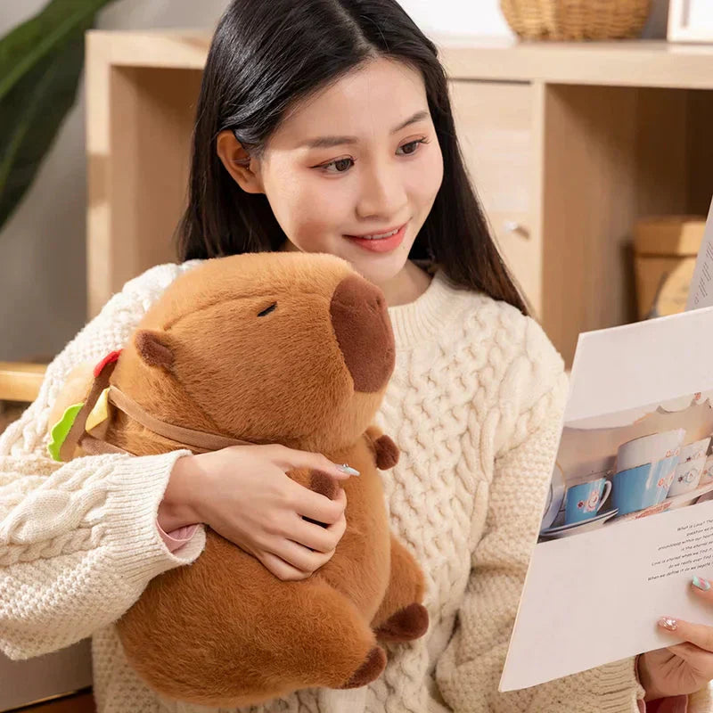 Adorable Fun Food Shaped Plush Backpack Toy