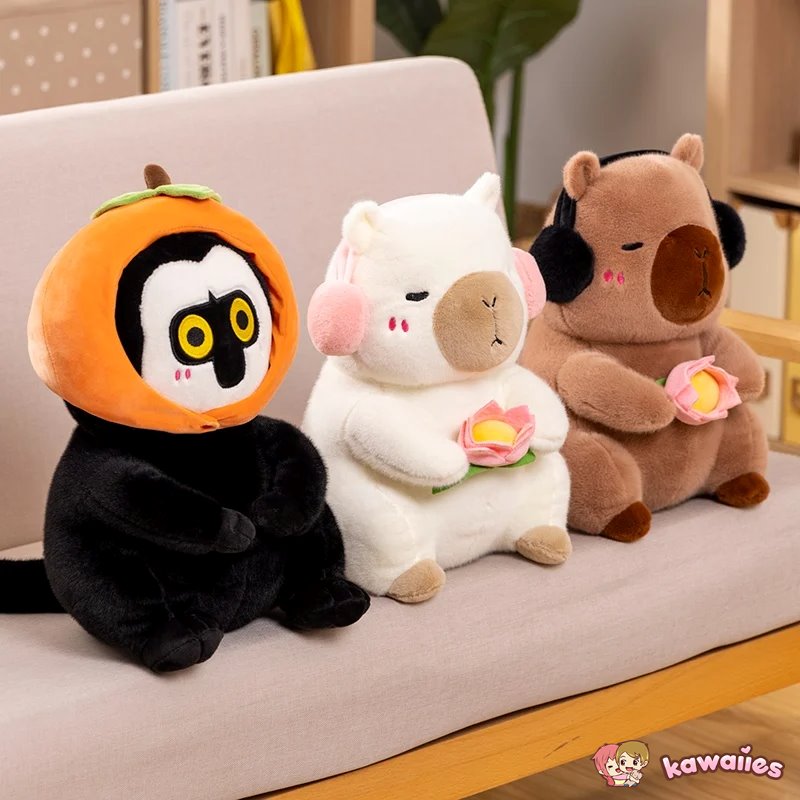 Cuddly Plush Monkey Stuffed Animal Toy - Luxicro