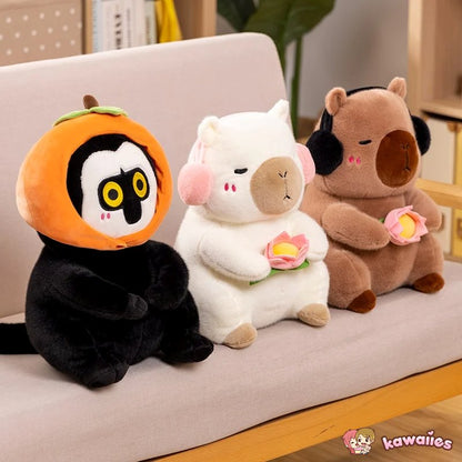 Cuddly Plush Monkey Stuffed Animal Toy - Luxicro