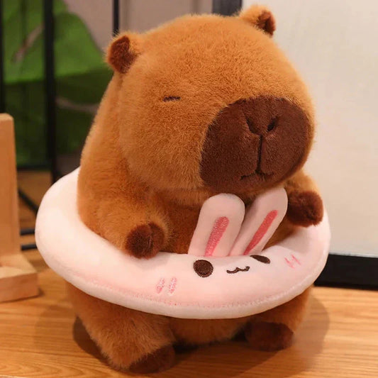 Cuddly Rodent Stuffed Animal with Pool Toy - Luxicro