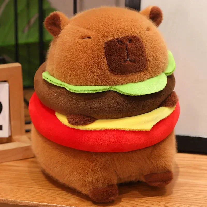 Adorable Plush Rodent Toy with Pool Float