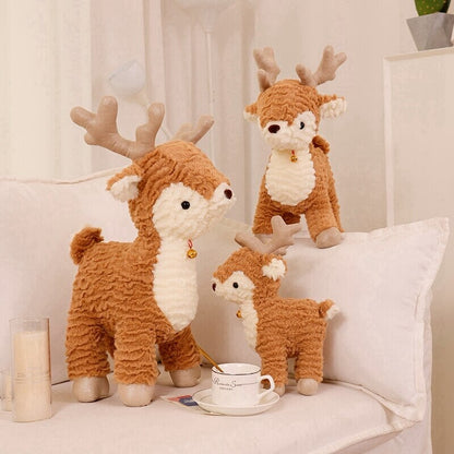 Cuddly Holiday Reindeer Plush Toy