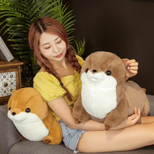 Adorable Plush Otter Toys - Luxicro