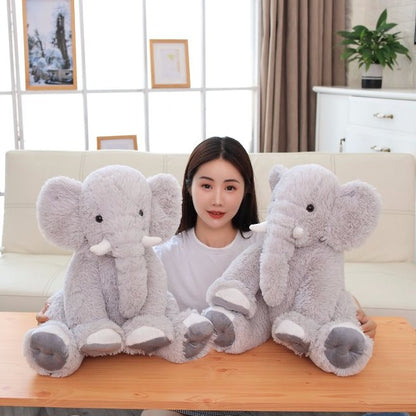 Adorable Soft Toy Elephant Figurines
