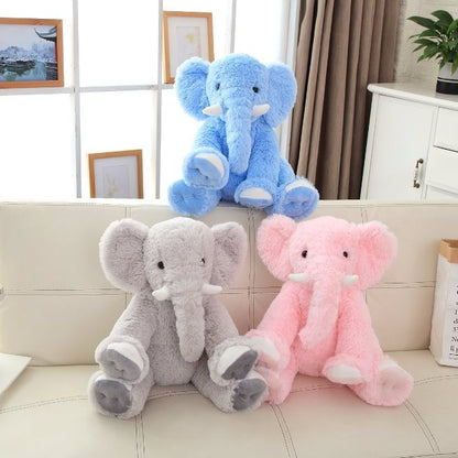 Adorable Soft Toy Elephant Figurines