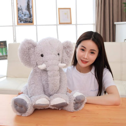 Adorable Soft Toy Elephant Figurines