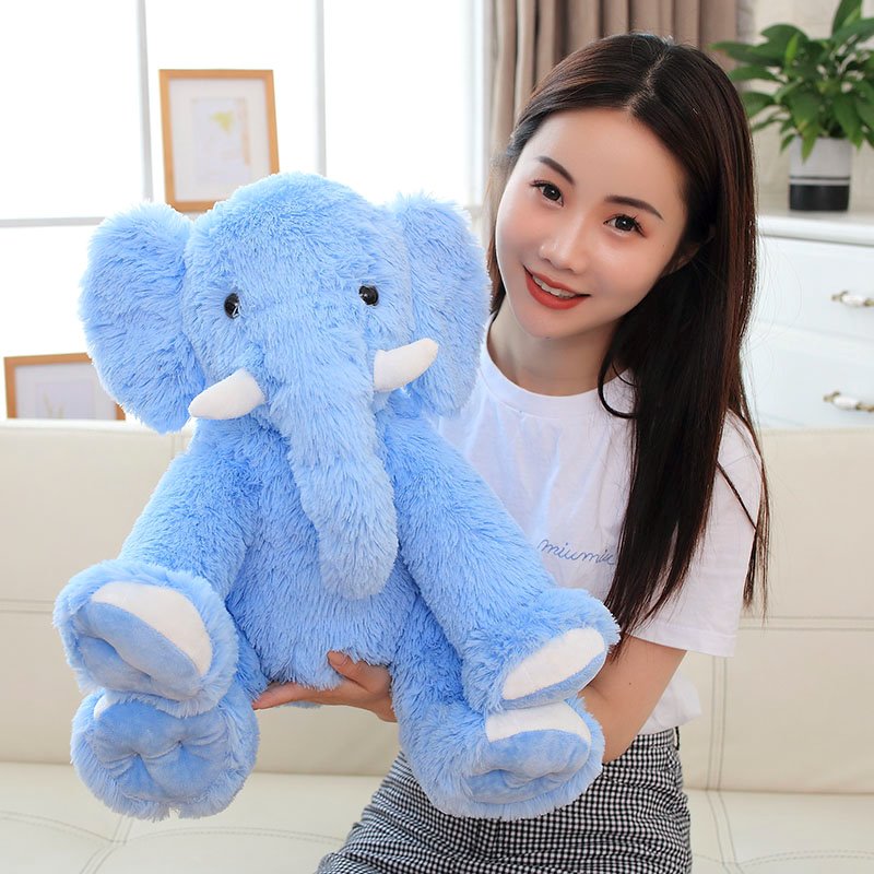 Adorable Soft Toy Elephant Figurines