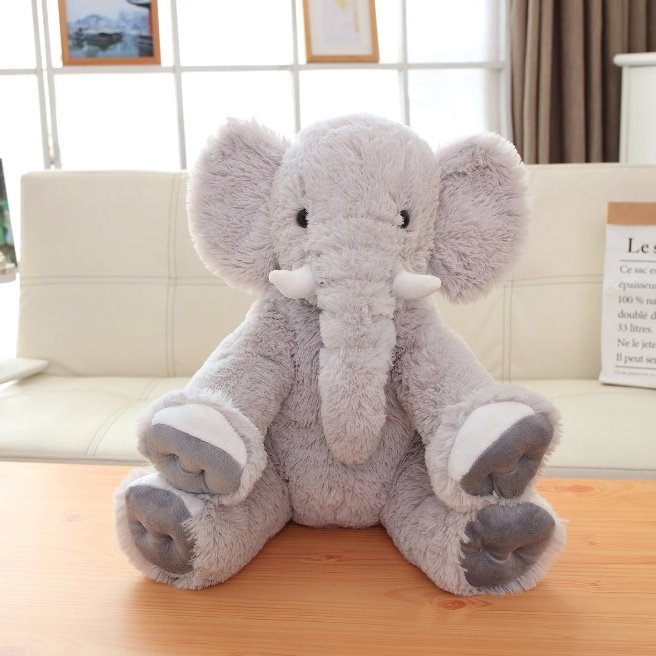 Adorable Baby Elephant Soft Toy Set