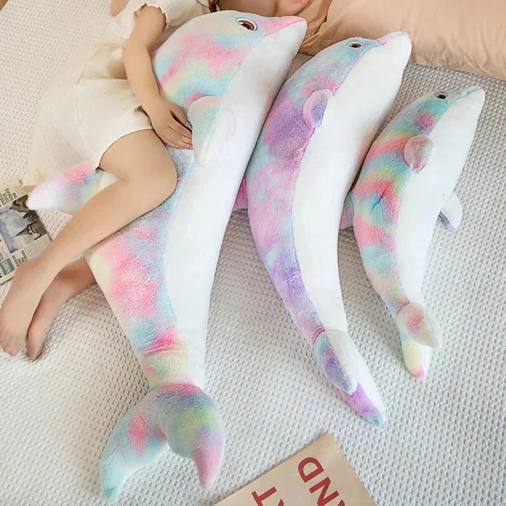Adorable Galaxy Dolphin Plush Toys
