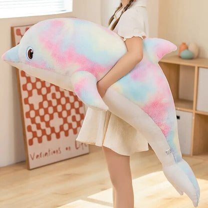 Adorable Galaxy Dolphin Plush Toys