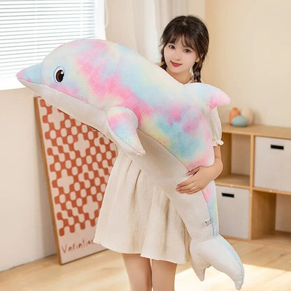 Adorable Galaxy Dolphin Plush Toys