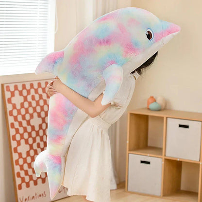 Adorable Galaxy Dolphin Plush Toys
