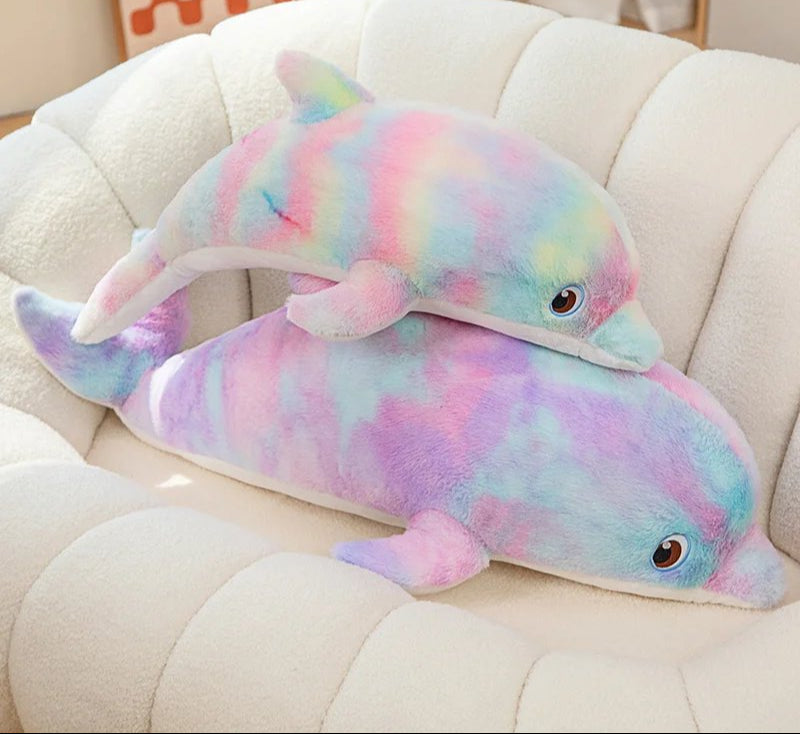 Adorable Galaxy Dolphin Plush Toys