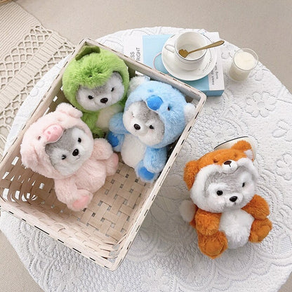 Cuddly Husky Stuffed Animal Friends