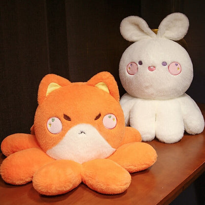Cuddly Plush Toys Fox Cat Bear Friends