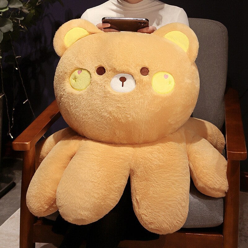 Cuddly Plush Toys Fox Cat Bear Friends