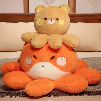 Cuddly Plush Toys Fox Cat Bear Friends