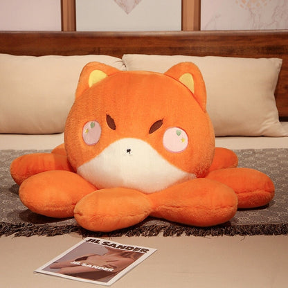 Cuddly Plush Toys Fox Cat Bear Friends