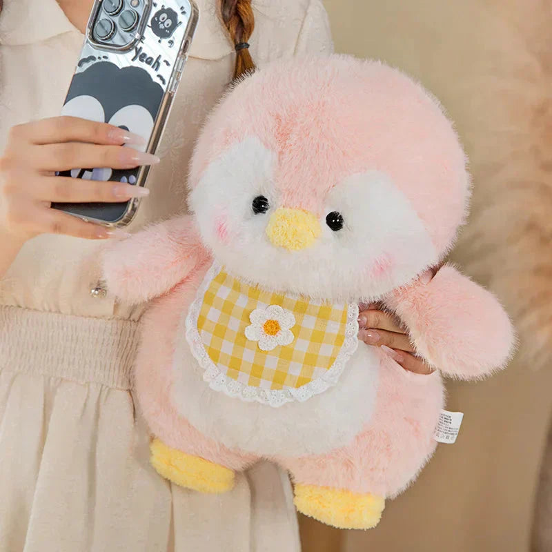 Adorable Baby Penguin Soft Plush Toys with Bib - Luxicro