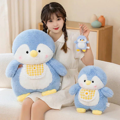 Adorable Baby Penguin Plush Toys with Bib