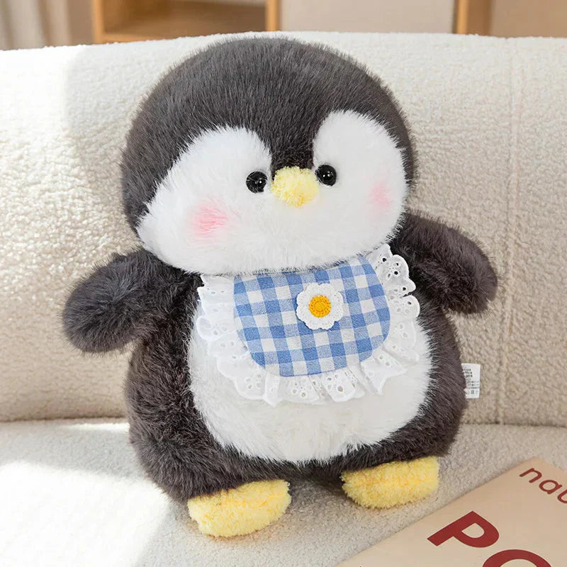 Adorable Baby Penguin Soft Plush Toys with Bib