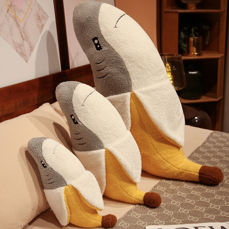 Adorable Plush Shark Teddy Toy