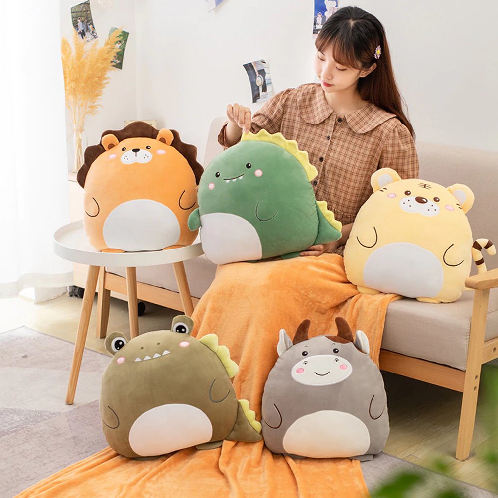 Vibrant Forest Animal Figurines