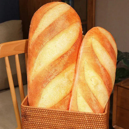 Adorable Mini Bread Shaped Plush Toy