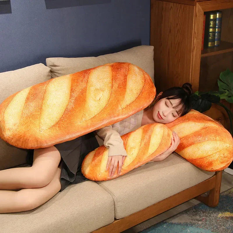 Adorable Mini Bread Shaped Plush Toy - Luxicro