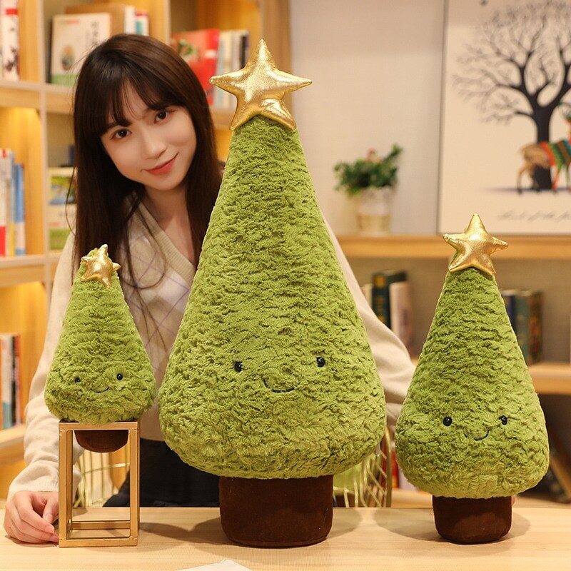 Cuddly Holiday Christmas Tree Doll