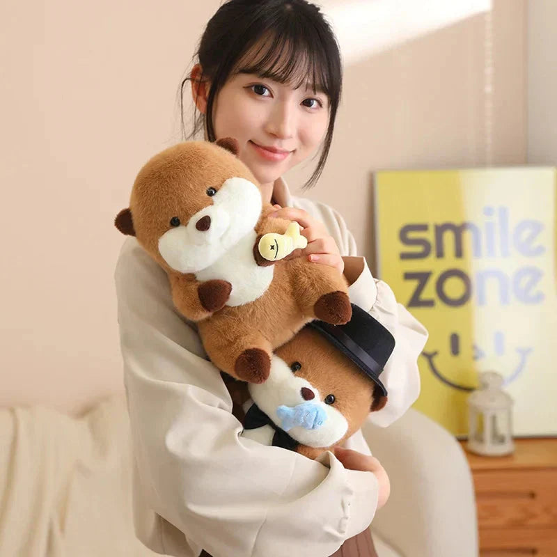 Cute Otter Figurine Decor