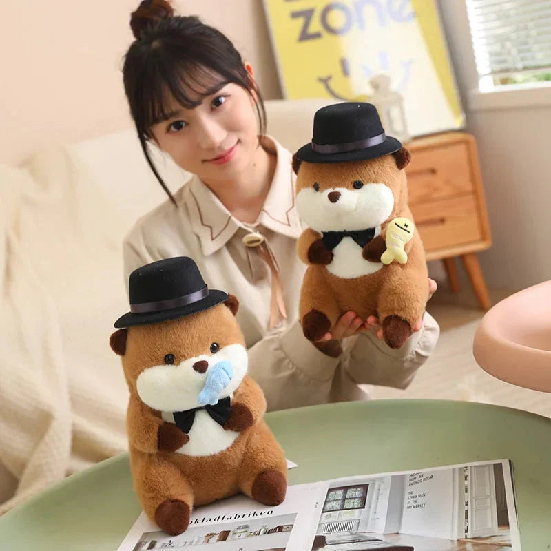 Cute Otter Figurine Decor