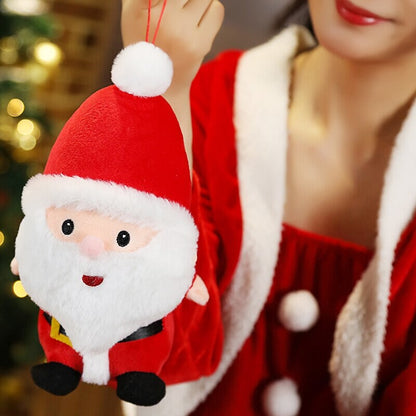 Cuddly Christmas Reindeer Snowman Soft Toys - Luxicro