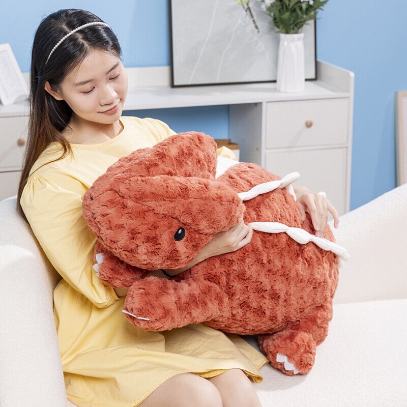 Soft Adorable Pink Lizard Stuffed Toys