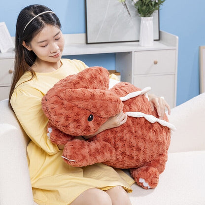 Soft Adorable Pink Lizard Stuffed Toys