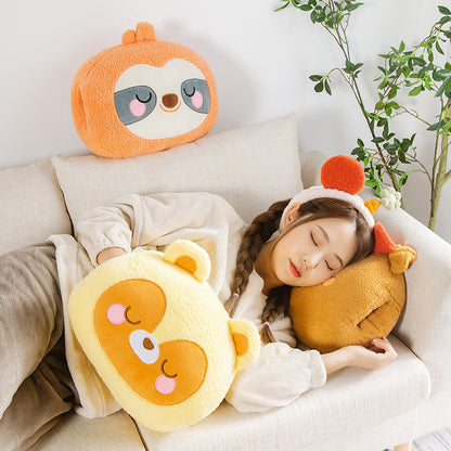Cuddly Warm Plush Toy Hand Warmers Set