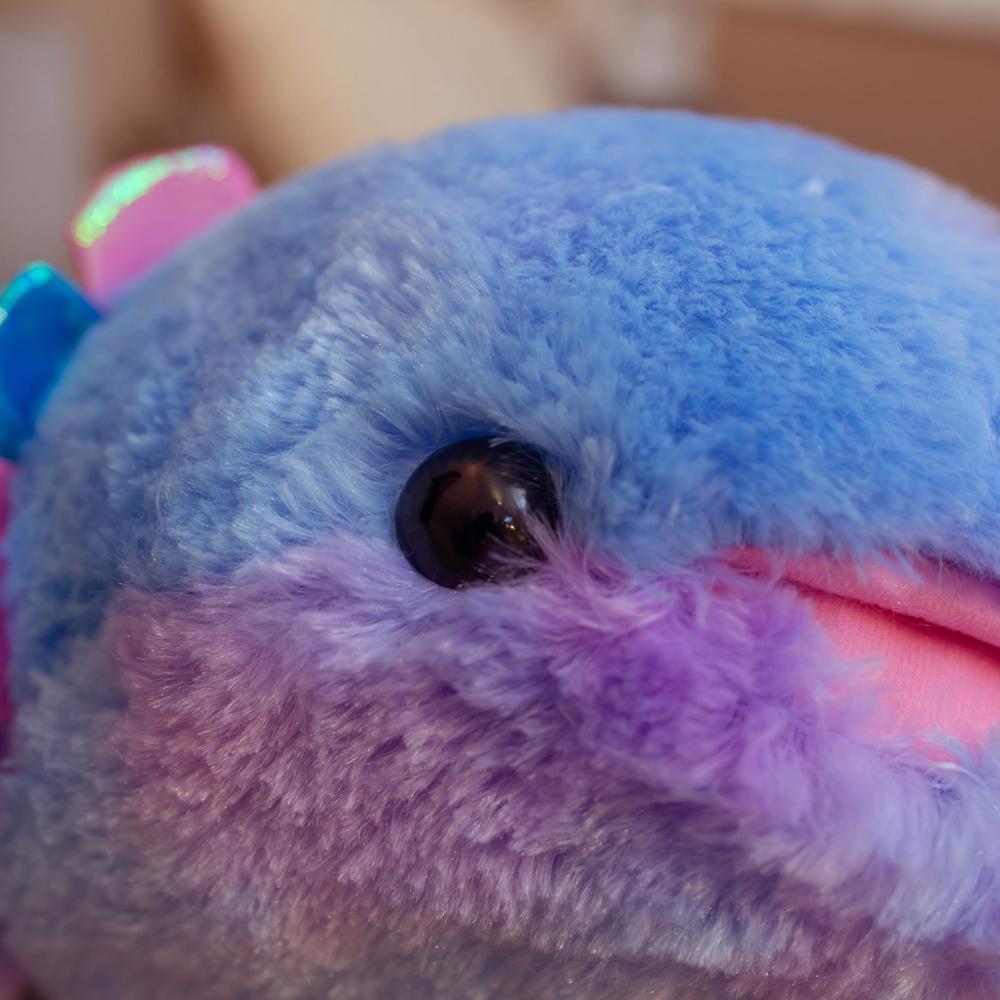 Fluffy Cosmic Axolotl Plush