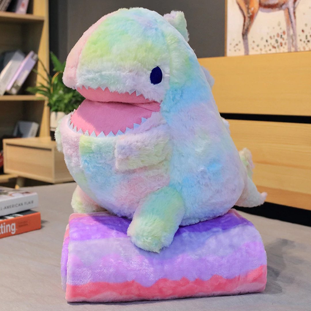 Cuddly Cosmic Dino Stuffed Toy - Luxicro