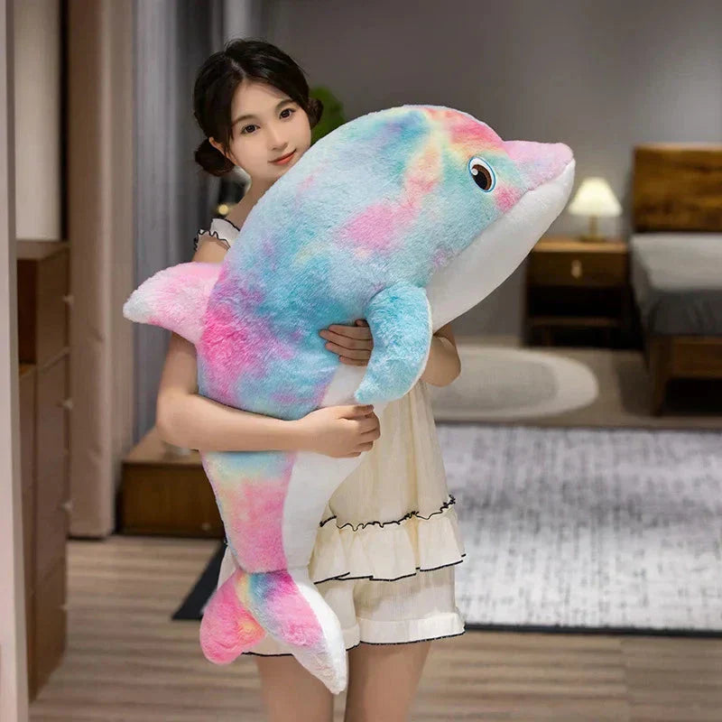 Vibrant Marine Dolphin Plush Toys