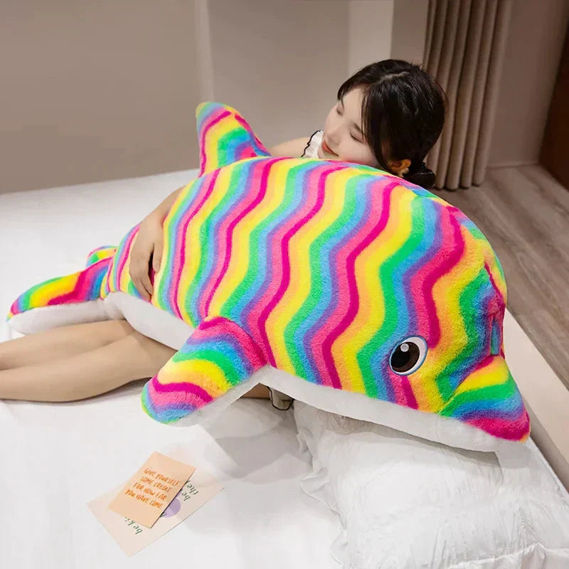 Vibrant Marine Dolphin Plush Toys