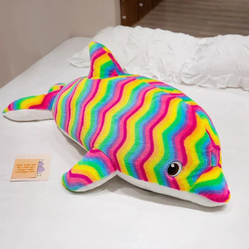 Vibrant Marine Dolphin Plush Toys