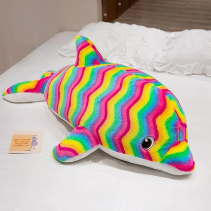 Vibrant Marine Dolphin Plush Toys